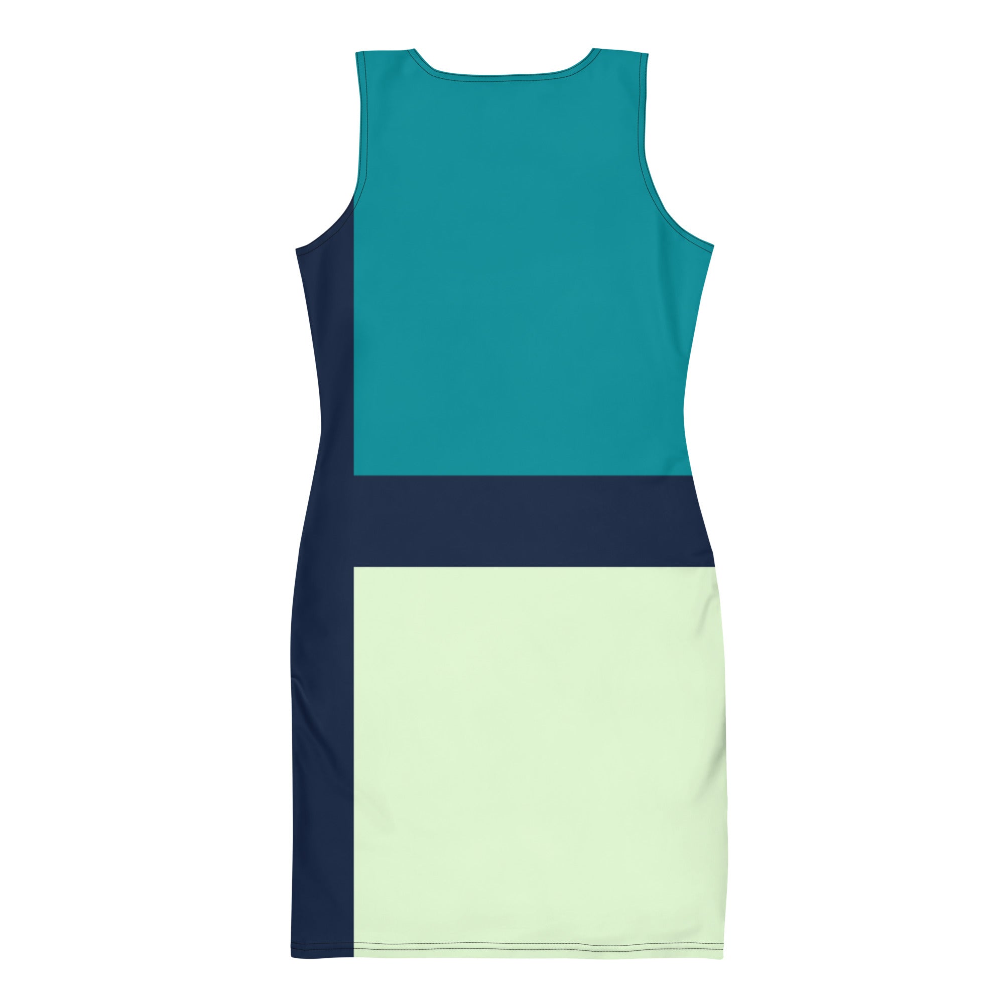 Elle Larrzhay Customized Color Block Fitted Dress!