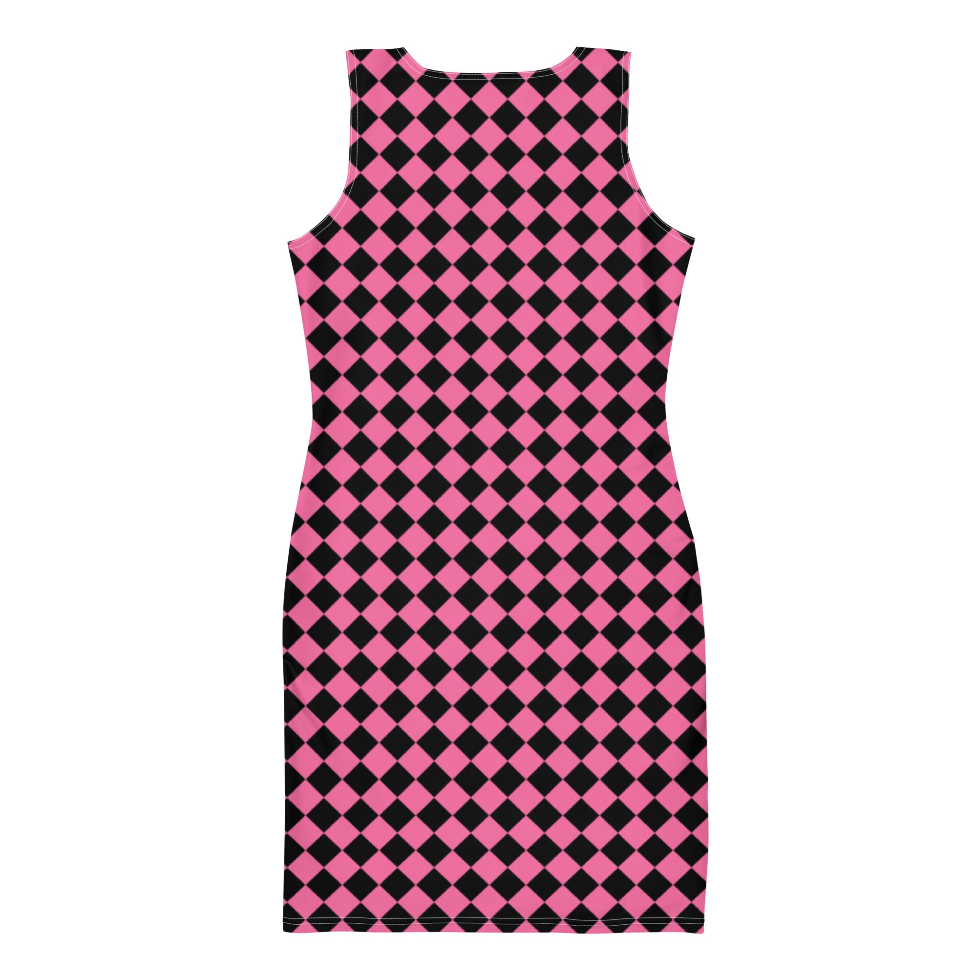 Elle Larrzhay Customized Checkered Fitted Dress!