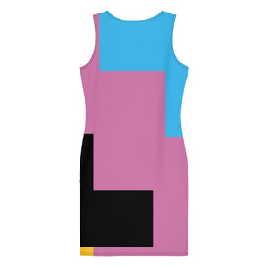 Customized Elle Larrzhay B'You'tique Color Block Fitted Dress!