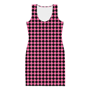 Elle Larrzhay Customized Checkered Fitted Dress!