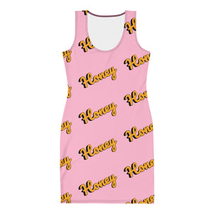 Elle Larrzhay Customized Honey Pink Fitted Dress