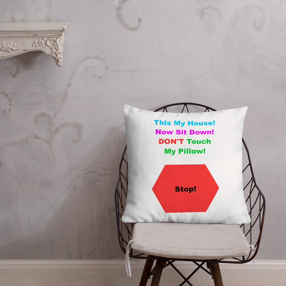 This My House! Creative Pillow! 18 x 18, 20 x 12, 22 x 22