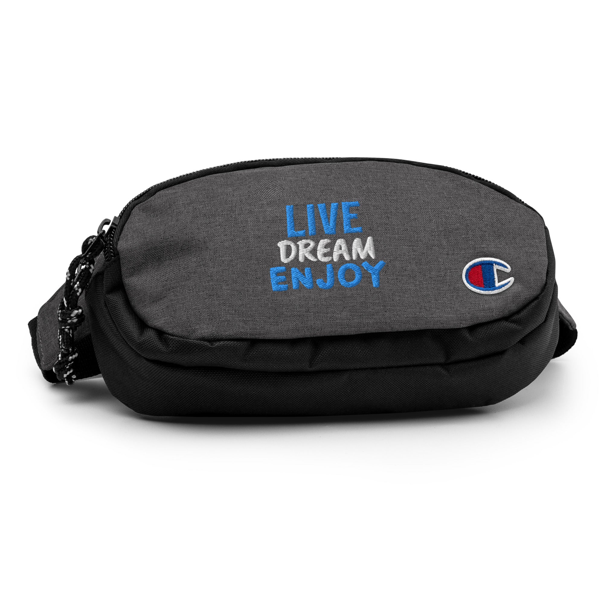 Customized Live, Dream, Enjoy Champion Fanny Pack