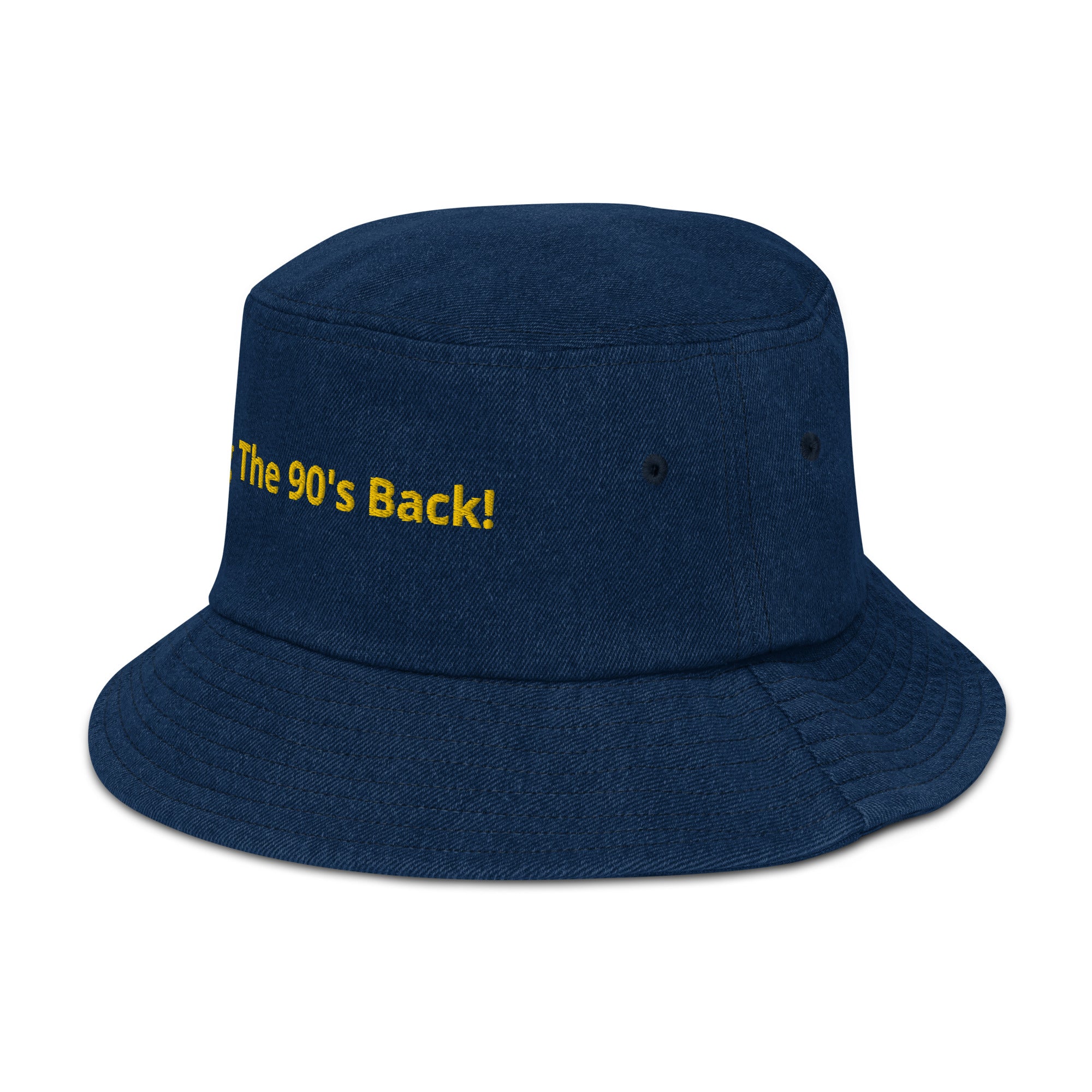 Bring The 90's Back Denim Bucket Hat!