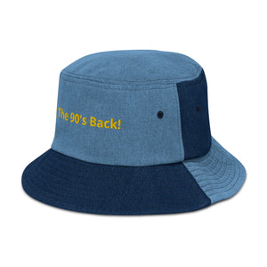 Bring The 90's Back Denim Bucket Hat!