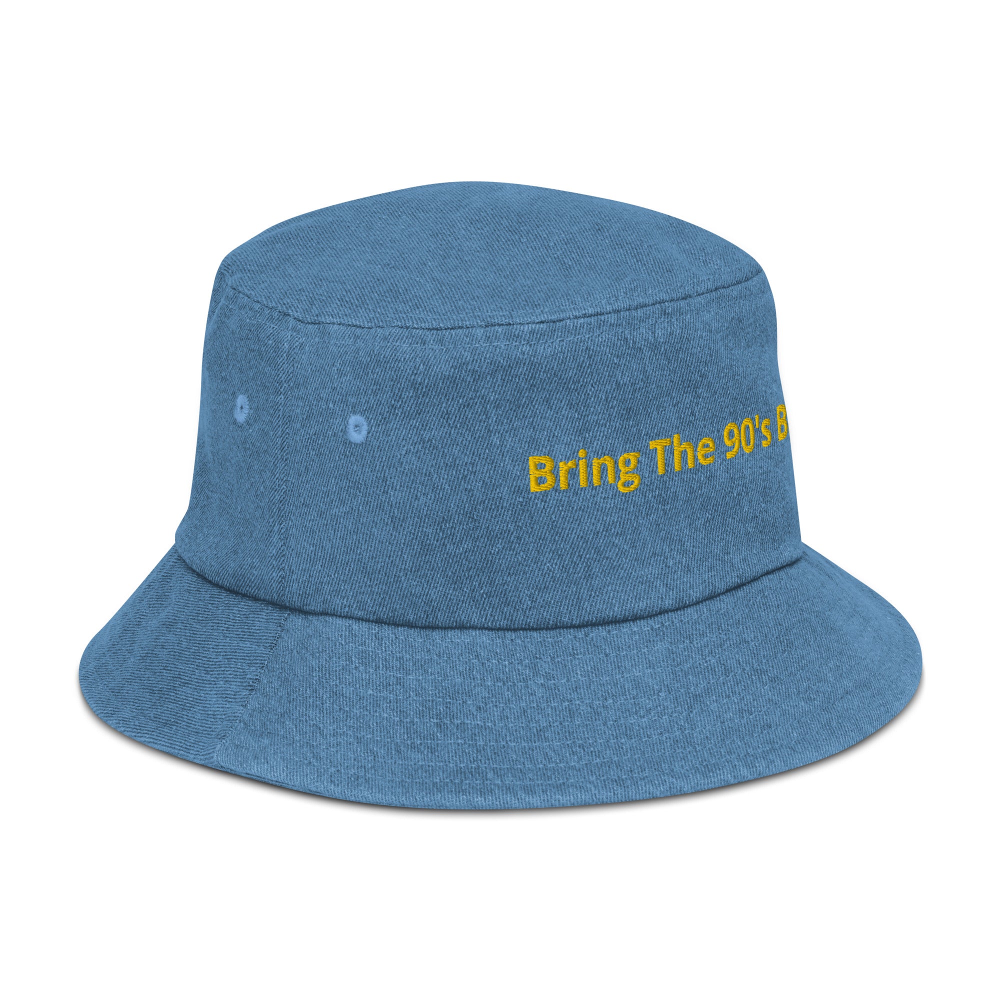 Bring The 90's Back Denim Bucket Hat!