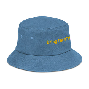 Bring The 90's Back Denim Bucket Hat!