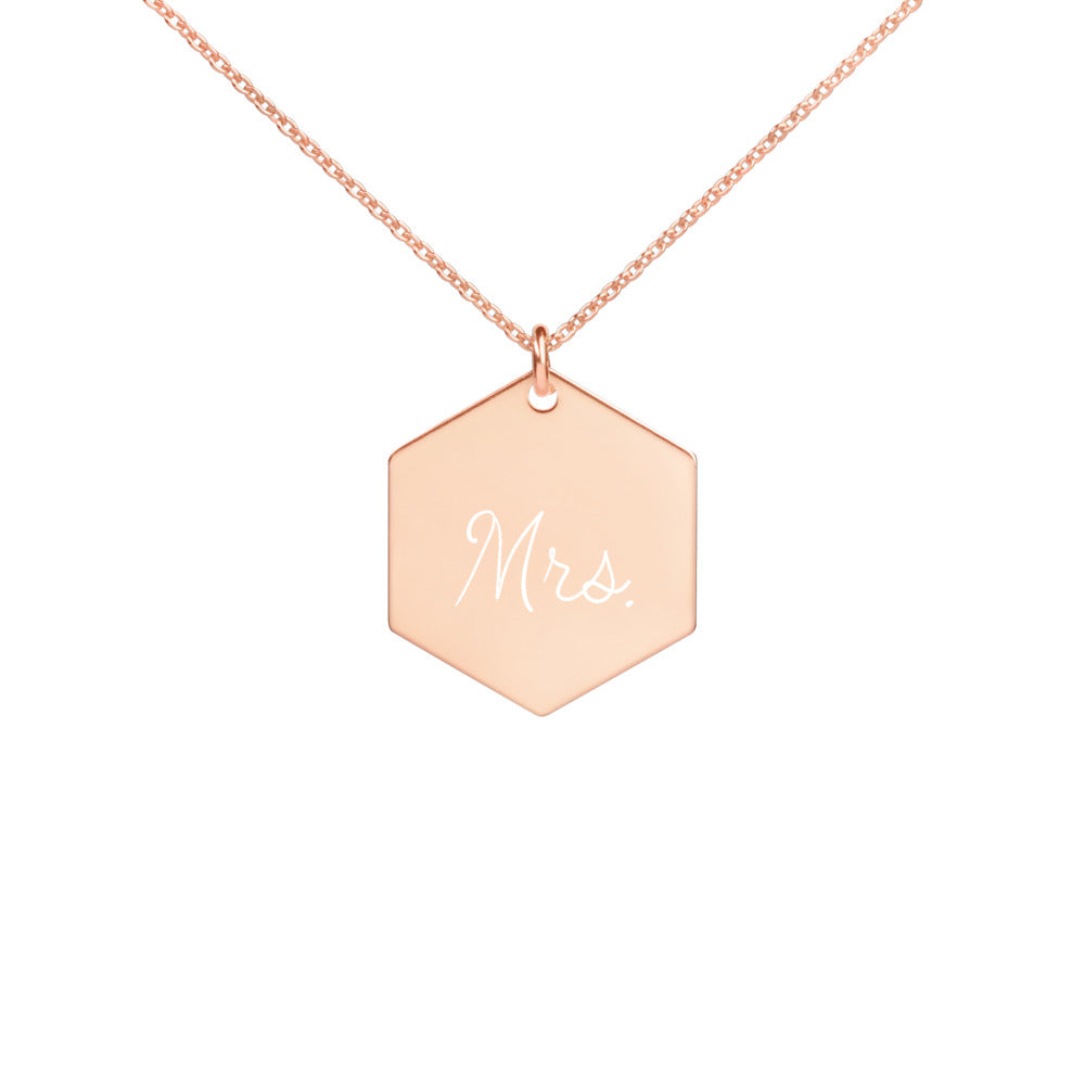 Mrs. for Marriage Necklace!