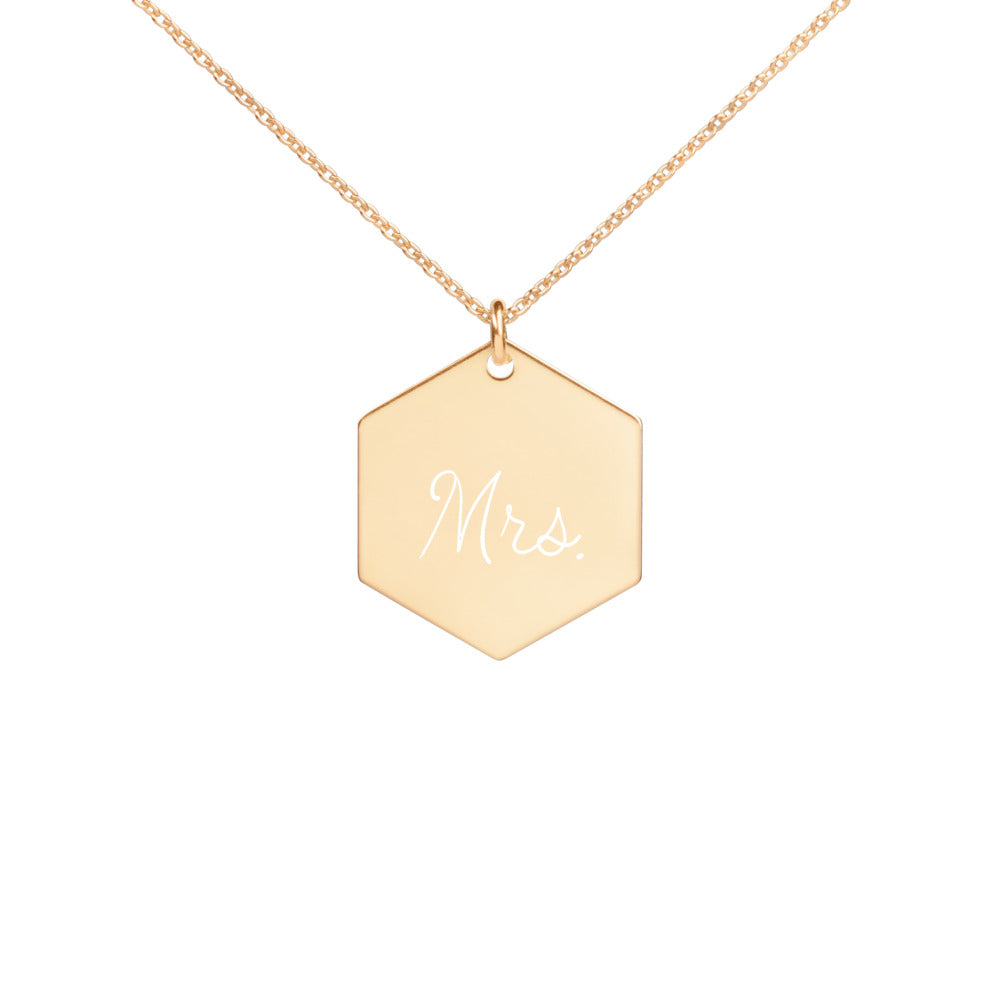 Mrs. for Marriage Necklace!