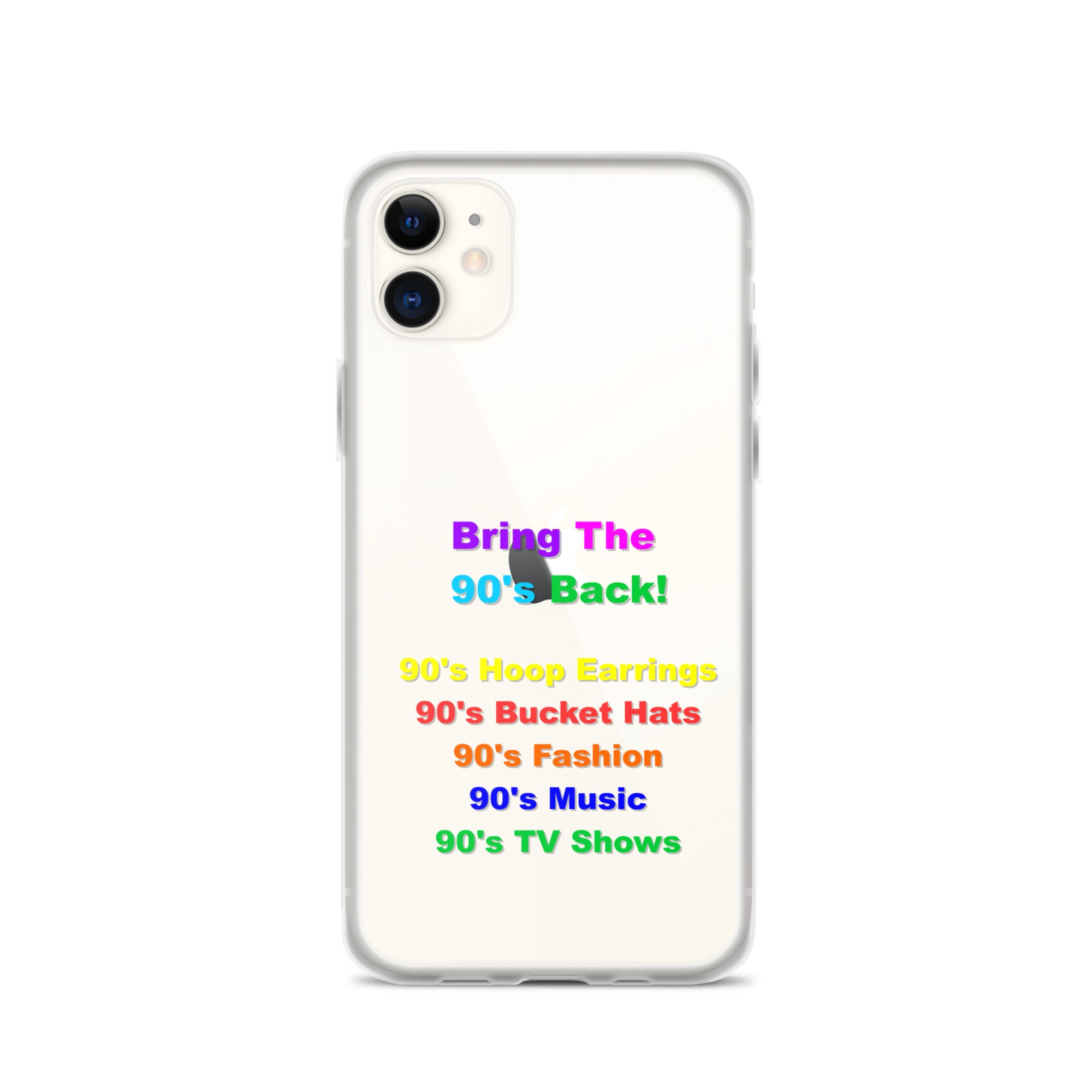 Bring The 90's Back iPhone Case!