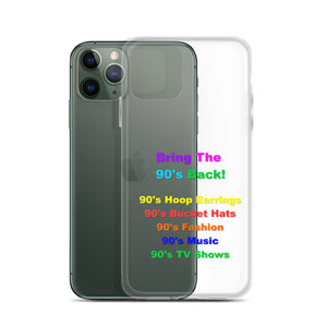 Bring The 90's Back iPhone Case!