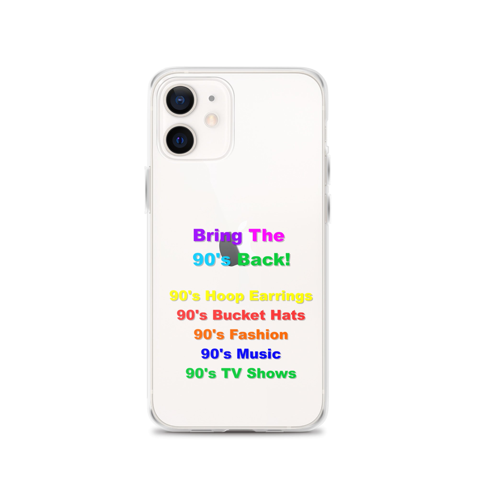 Bring The 90's Back iPhone Case!