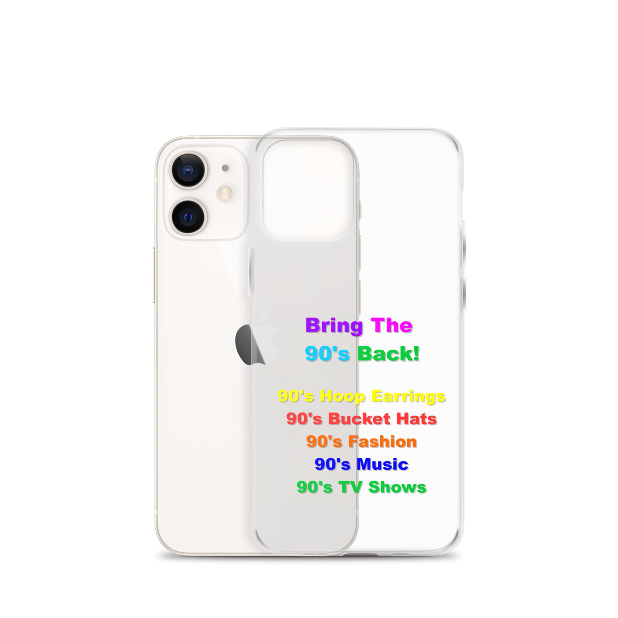 Bring The 90's Back iPhone Case!