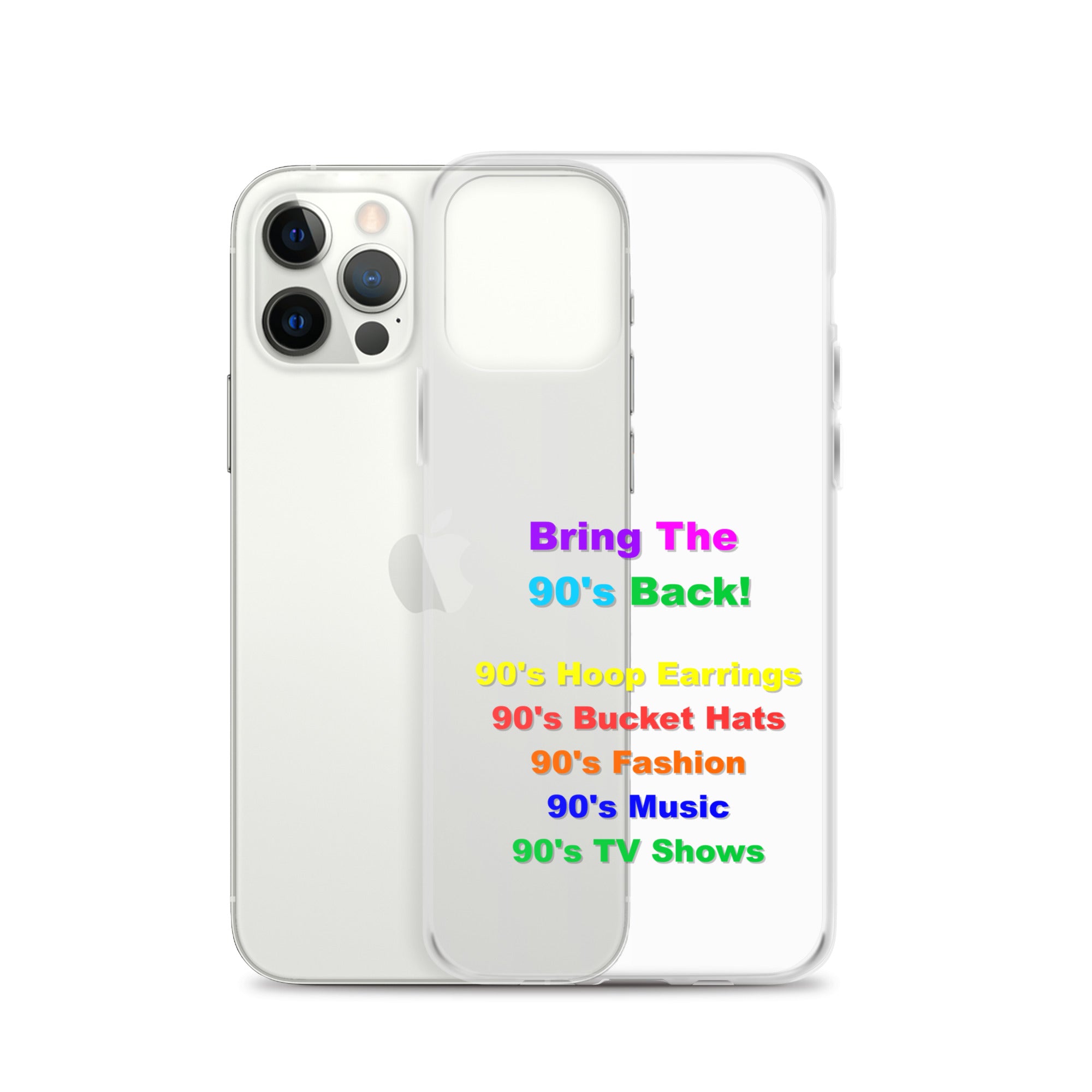 Bring The 90's Back iPhone Case!