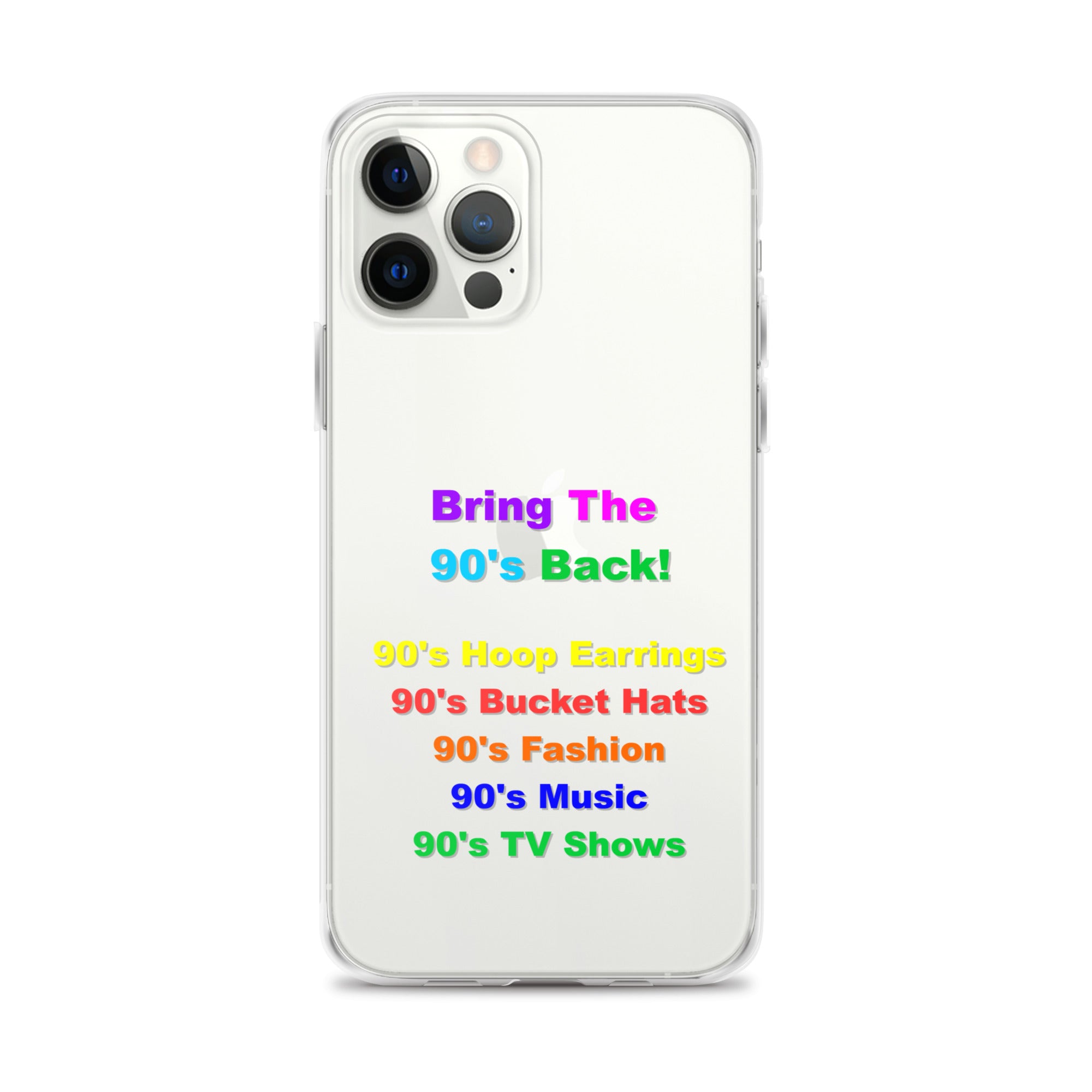 Bring The 90's Back iPhone Case!