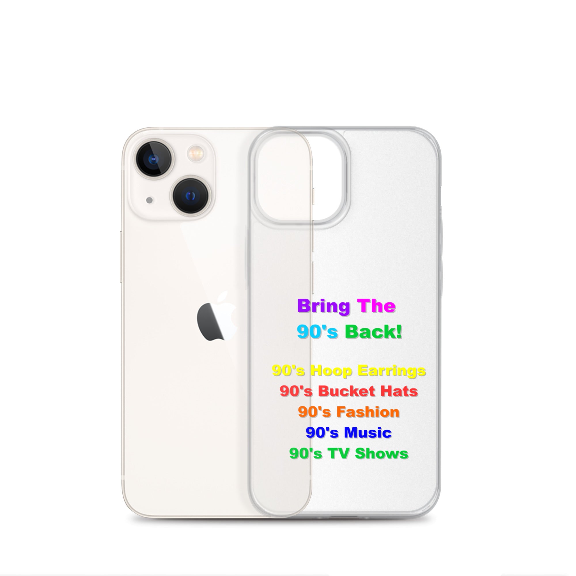 Bring The 90's Back iPhone Case!