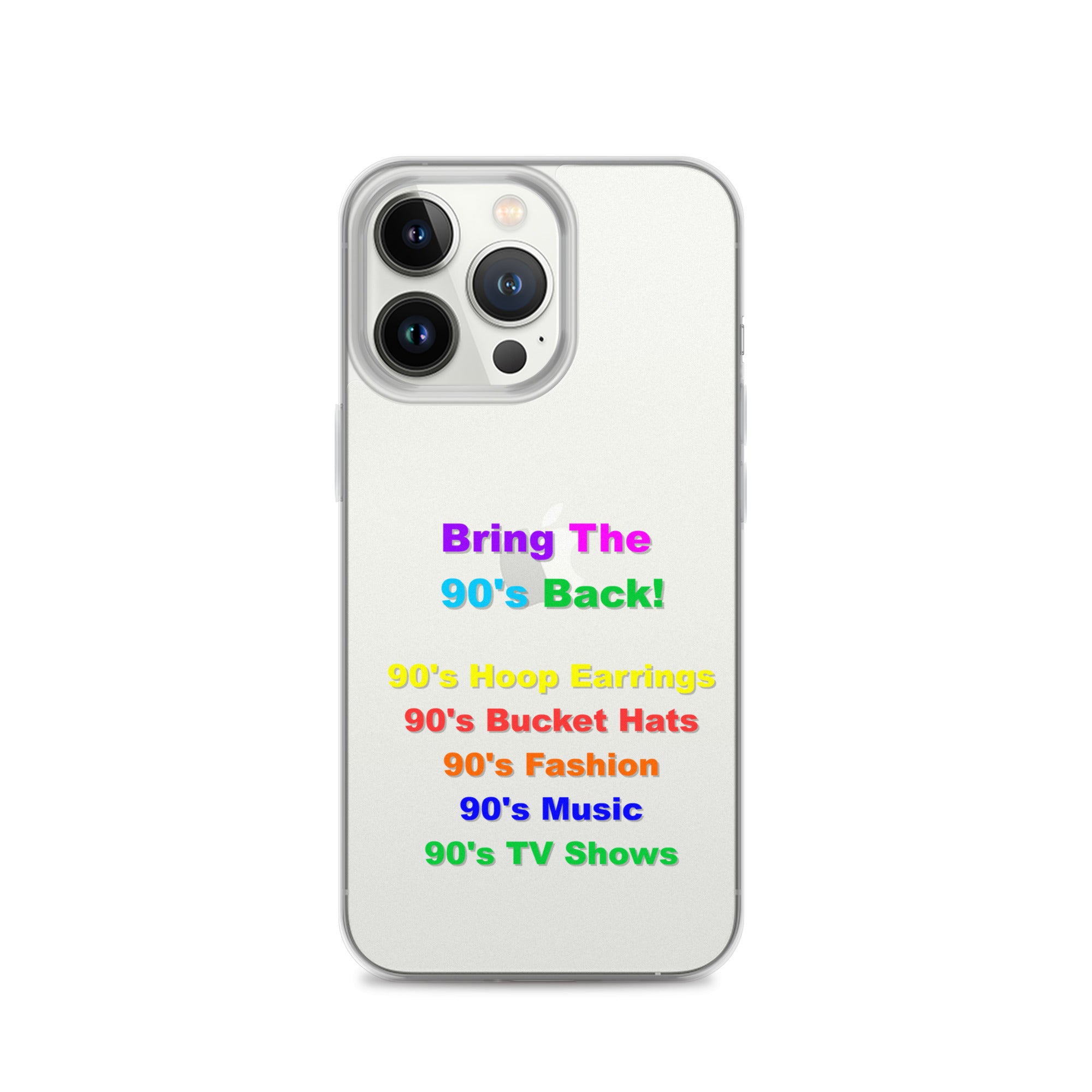 Bring The 90's Back iPhone Case!