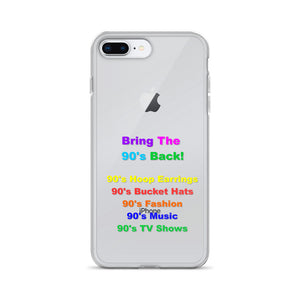 Bring The 90's Back iPhone Case!