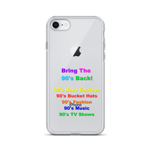 Bring The 90's Back iPhone Case!