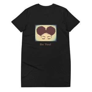 Elle Larrzhay Be You Hair Puffs T-shirt Dress!