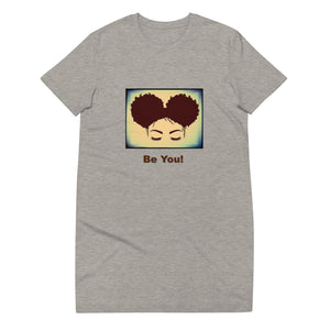 Elle Larrzhay Be You Hair Puffs T-shirt Dress!