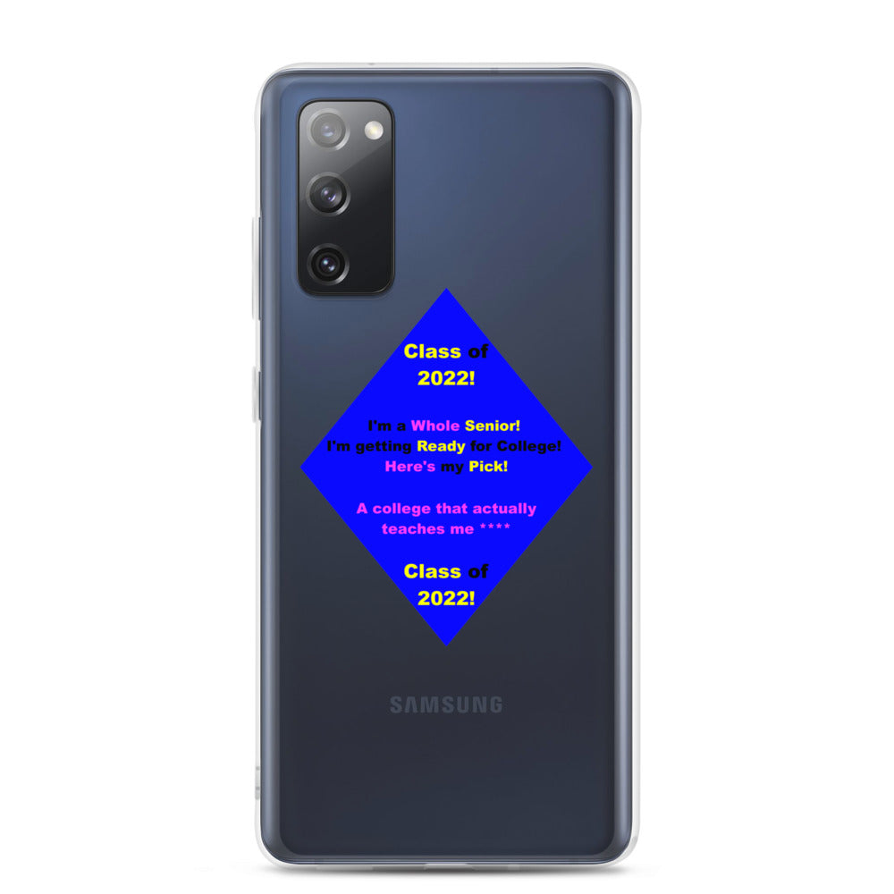 Class of 2022 Graduation Samsung Case!