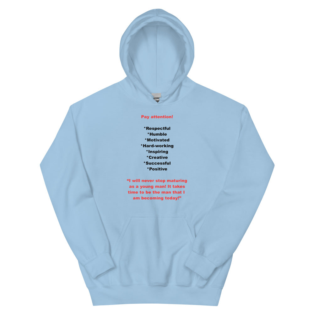 Successful Young Men Hoodie S, M, L!