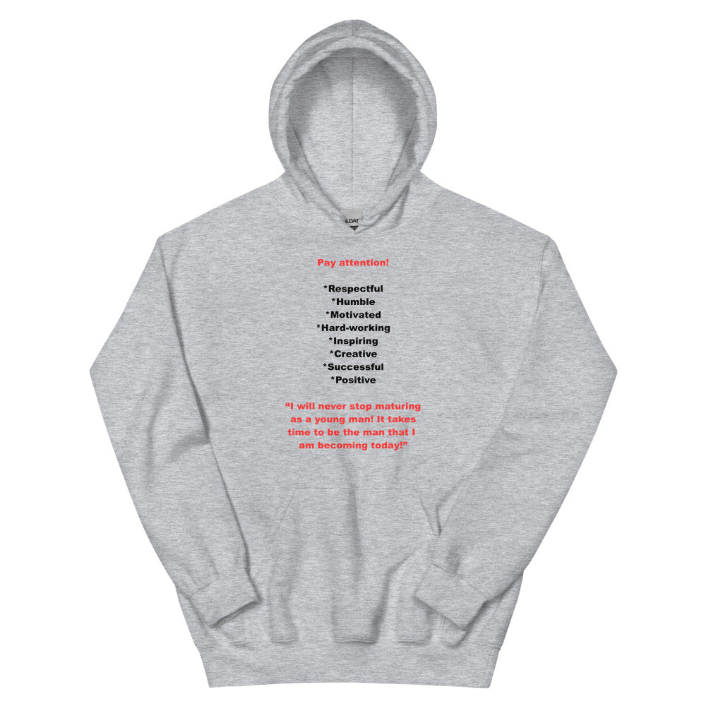 Successful Young Men Hoodie S, M, L!