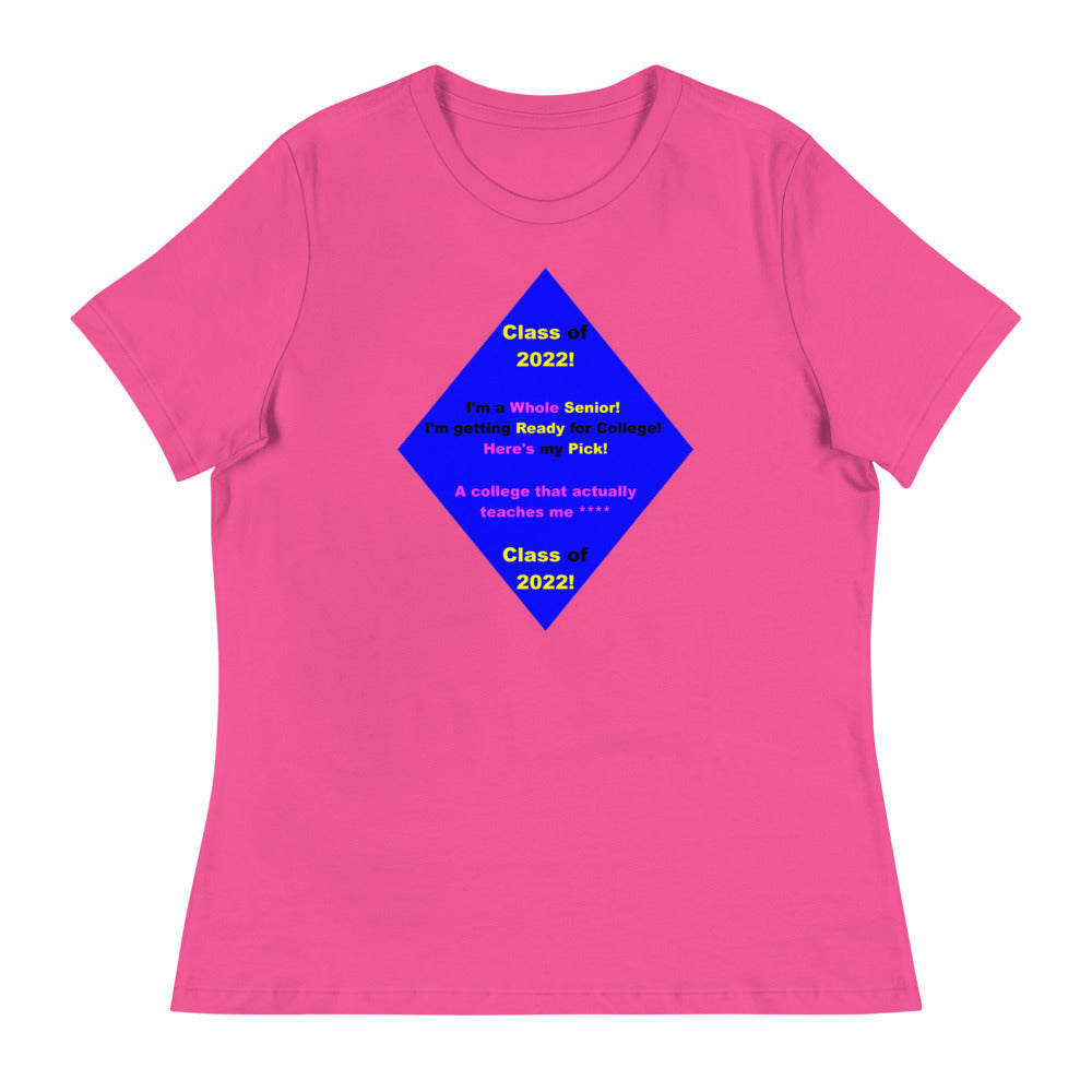 Women Graduation Class of 2022 Shirt S, M, L!