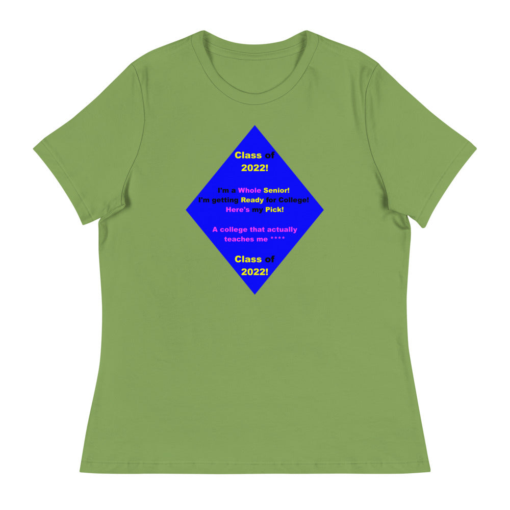 Women Graduation Class of 2022 Shirt XL, 2XL, 3XL!